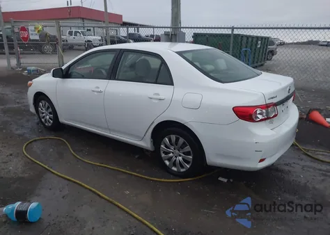 2012 Toyota Corolla Le from USA, damaged, VIN JTDBU4EE5C9177653